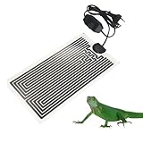 KARELLS Heizmatte,Reptil Heizmatte,Heizkissen für Reptilien,Heizkissen für Glasbehälter, Aquarienheizkissen, Heizmatte für Terrarium mit Temperaturregelung