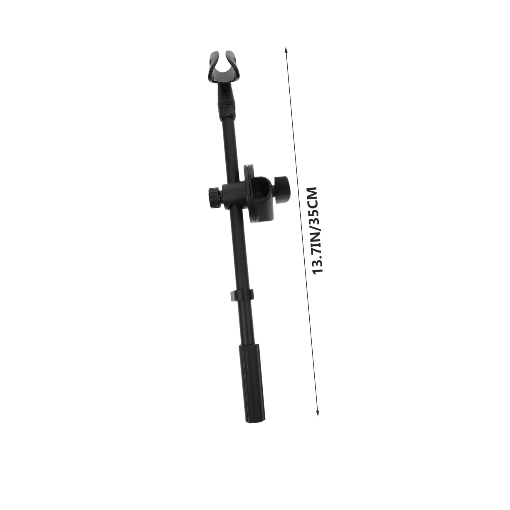 ibasenice Adjustable Height Microphone Arm with Clamp Metal Boom Stand for Studio Podcasting and Live Streaming Universal Mic Arm with Clip for Desk Mount - Image 2