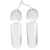 TYXTYX Schuhtrockner Schuhwärmer Skischuhtrockner Schuhheizung Handschuhtrockner Elektrischer Schuhtrockner 13 Watt, bis 80 °C (Größe: 20,5 x 6 cm, 13 W)