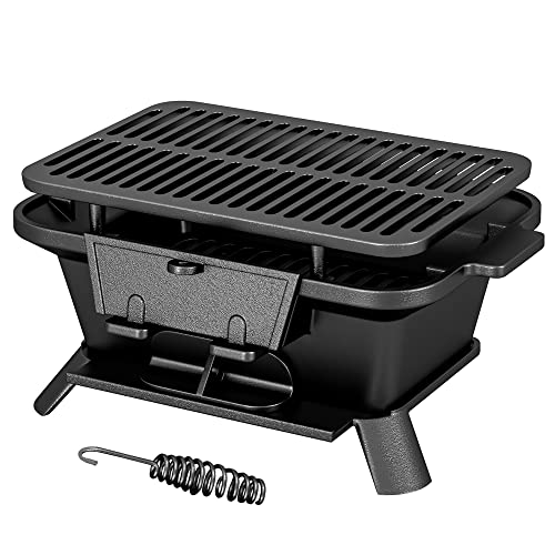 Xilingol Cast Iron Hibachi Grill 2024 Tent Camping Online