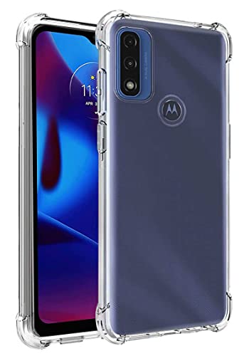 FollmeAir for Moto G Play 2023 Case,Moto G Power 2022 Case,Slim Flexible TPU for Girls Women Airbag Bumper Shock Absorption Rubber Soft Silicone Case for Motorola Moto G Play 2023 (Clear)