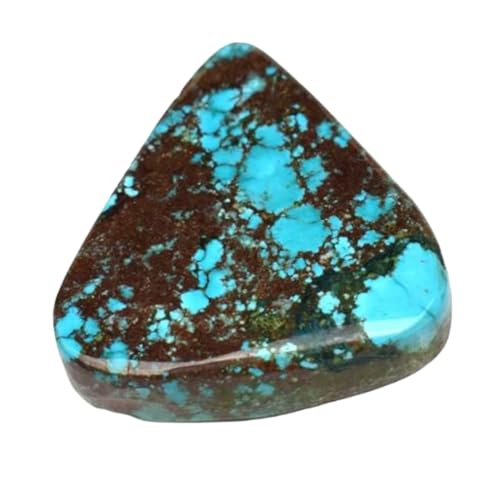 Turquoise naturelle en cœur pour créer vos propres bagues et colliers bohèmes faits main