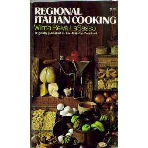 Hardcover Regional Italian Cooking Book