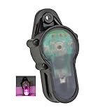 ACEXIER Signal Strobe Light Tactic Helmet Safety Flashing Light for Hunting Waterproof Helmet Signal Lamp Camping Survival Signal Light (B-Purple)