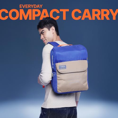 Image of uppercase Medium 17L Backpack 1700EBP1 3x more water resistant sustainable bag with Rainproof zippers for Men, Women, Boys and Girls, 750 Days warranty