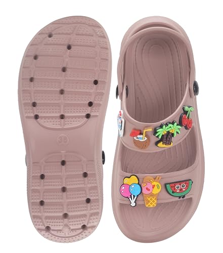 Image of CASSIEY Fashionable Slingback Sandals Clogs for Girl's | Clogs Sandals Slippers Walking Lightweight Rain Beach Footwear for Women's and Girl's