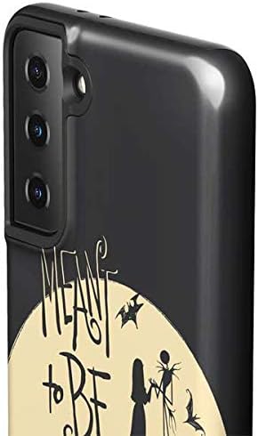 Skinit Pro Phone Case Compatible with Galaxy S21 Plus 5G - Officially Licensed Disney The Nightmare Before Christmas Jack and Sally Meant to Be Design