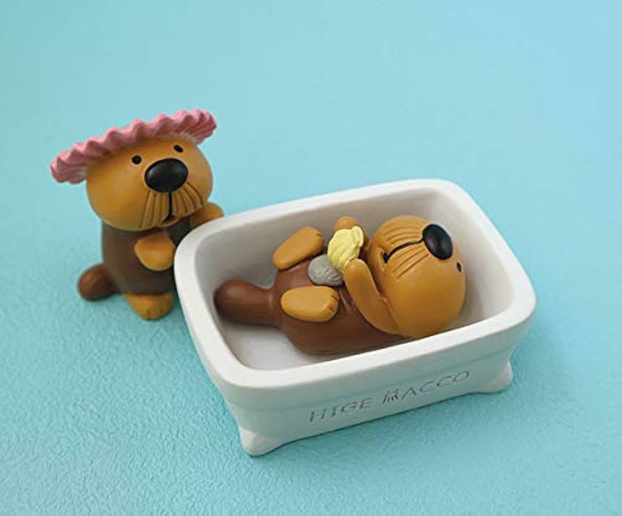 Amazon.co.jp: デコレ HIGE RACCO マスコット お先にお風呂小物