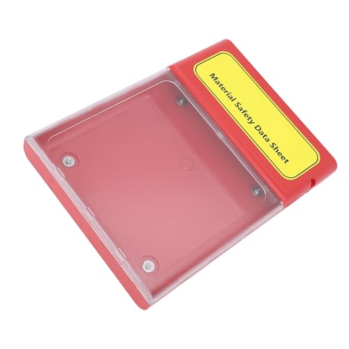 Visualbox Wasserdichter MSDS Lagerschrank mit Magnetverriegelung, Nylon PA ABS PC Material, Staubdicht, Feuchtigkeitsbeständig