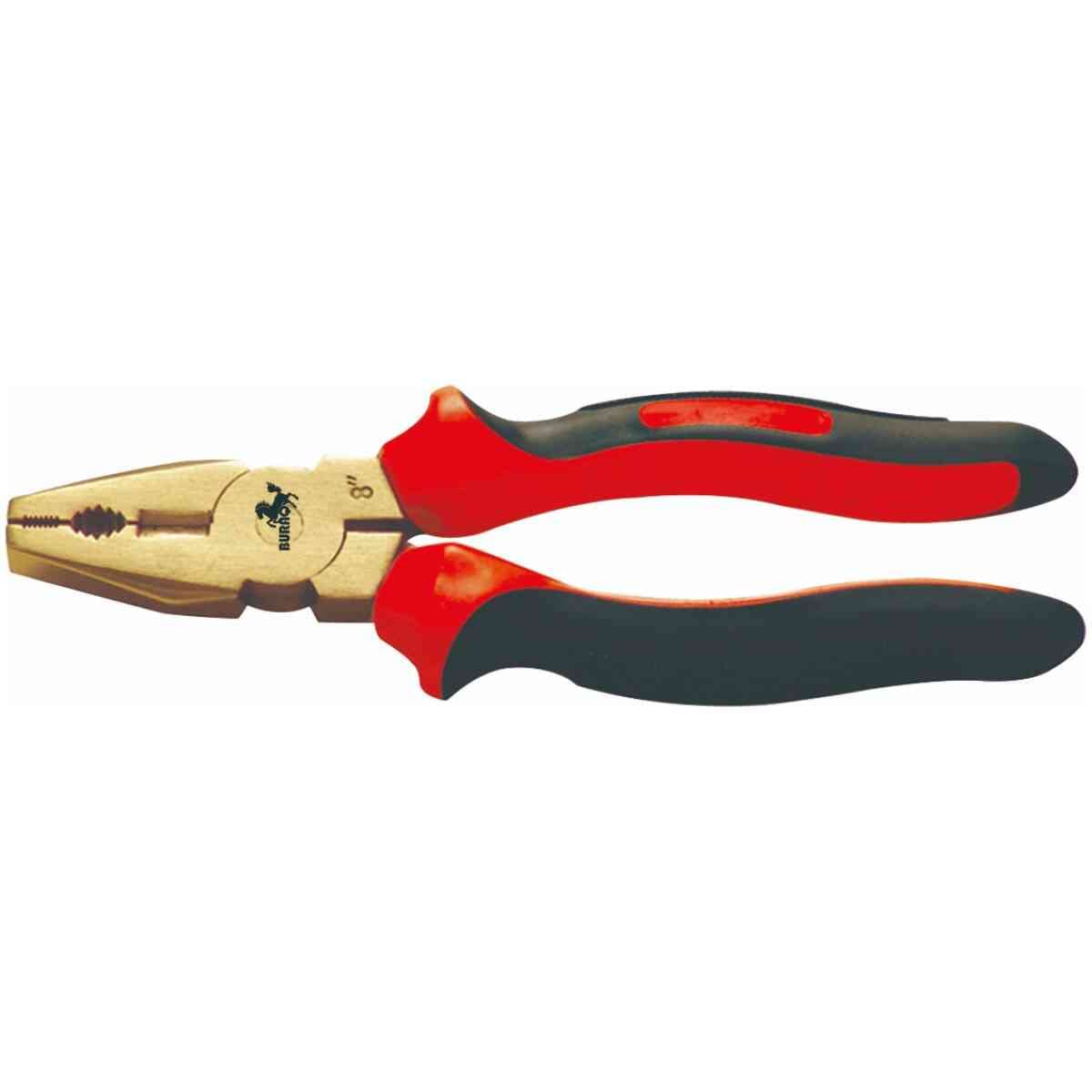Buraq Non Sparking Combination Plier 8" - Aluminium Bronze | Spark Resistant | Spark Proof | Spark Reduced