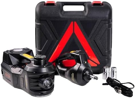 Electric Car Jack Kit 5 Ton 12V Portable Hydraulic Floor Jack wit...