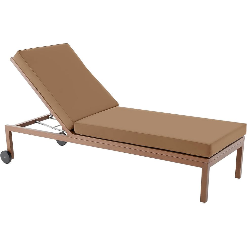 Cojín reclinable para exteriores idóneo para mecedoras de terraza