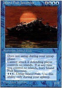 Magic The Gathering - Island Fish Jasconius - Fourth Edition