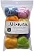 Wistyria Editions WR-854 0.25-Ounce Wool Roving, 12-Inch, Pastel, 8-Pack