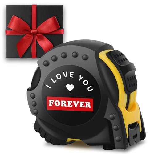 Tape Measure, Wedding Anniversary for Husband, I Love You Gifts