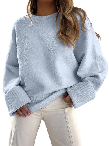 ANRABESS Women's Oversized Sweaters 2025 Long...