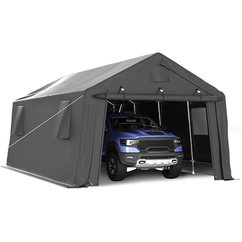UDPATIO 12x20 Portable Carport Cover
