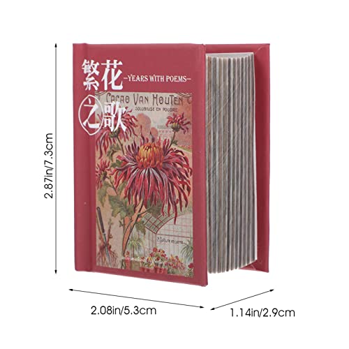 EXCEART 1 Livro DIY Documentos de fundo Retro Manual DIY Documentos de diário Supplies