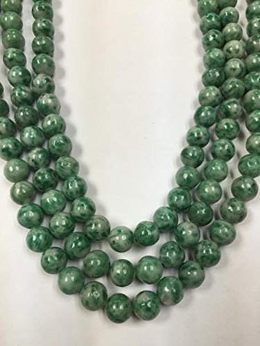Jade round beads 10mm strand de 16 pouces perle ronde minérale