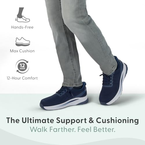 Orthofeet Men's Orthopedic Hands-Free Tilos Slip-On Sneakers2