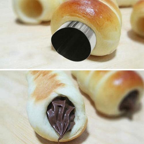 Moldes de cannoli de acero inoxidable en juego de 38 piezas para repostería canutillos y cuernos 5
