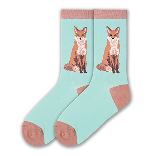 Image of K. Bell Women's Animal Novelty Crew Socks