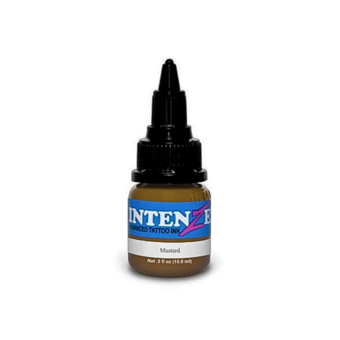 Intenze Tattoo Ink Mustard 1/2 oz