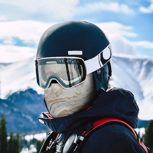 Máscara facial de pasamontaña amarilla para hombre y mujer, protección solar, transpirable, cubre todo el rostro y cuello para senderismo, ciclismo, running y conducción miniatura 5