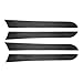 NVCNX Carbon Fiber Compatible with Audi A4 B8 2009-2016 / S4 2010-2016 2011 2012 2013 2014 2015 Car Door Panel Decal Cover Sticker Interior Trim Accessories Black