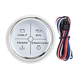 ★★★ Aplicable: Los medidores de alarma marina se utilizan ampliamente en motores, grupos electrógenos, barcos, maquinaria de ingeniería, maquinaria agrícola, vehículos modificados y otros campos.