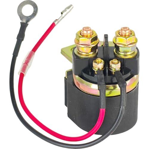 XYZIL Solenoide Relé de Arranque Eléctrico 12V 240-22014 Compatible con Yamaha 40 50 60 70 90 HP Motor Fuera de Borda Marino Compatible con Arco Marine SW950 18-5879 SMR6019 4-5879 9-15122 miniatura 1
