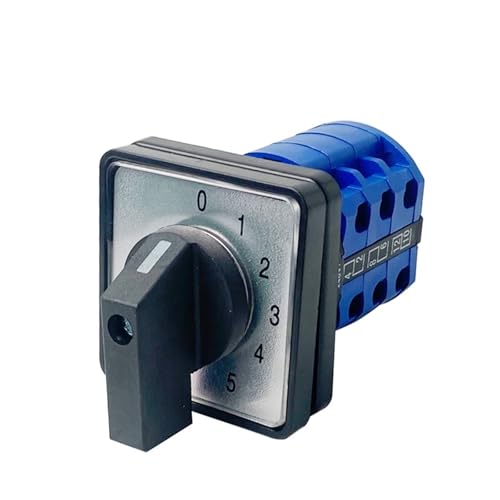 Interrupteur à came rotatif tripolaire 10 bornes YMW26-20/3 commutateur de sélection 690V