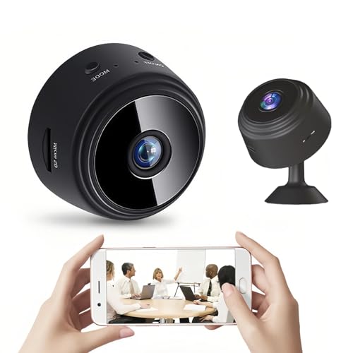 Yoidesu Intelligent NightIP Camera for Home, Wide Angle Lens, Mobile Phone Remote Control, Easy to Use, Support Small Memory Card, ABS Material