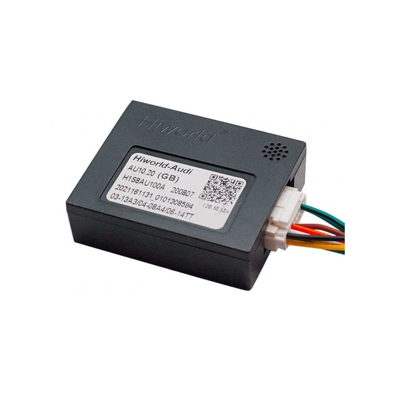 Sound way Fascio Cavo Adattatore CAN BUS comandi a volante compatibile con Audi A3 2004-2008 / A6 2004-2006 / TT 2004-2014 / A4 2002-2008 / B6 B7 S4 B7 B6 RS4 B7 / Seat Exeo Autoradio Android 16 pin