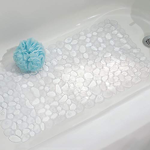 InterDesign 80010 Clear Pebblz Bath Mat