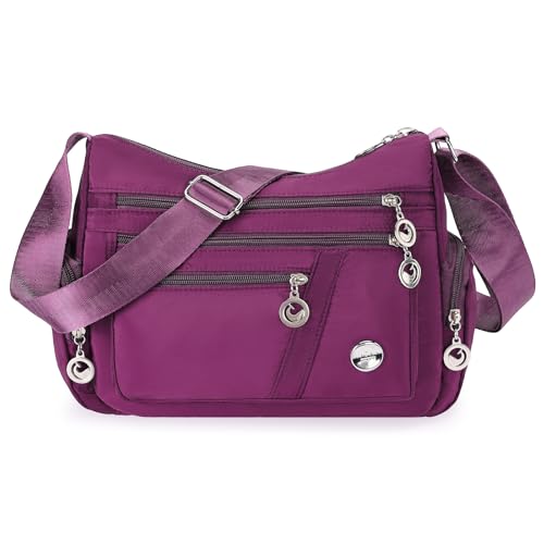 Sac nylon imperméable femme finie la pagaille avec les poches multiples