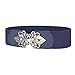 Viishow Women Vintage Wide Elastic Stretch Waist Belt Retro Cinch Belt