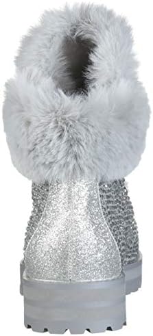 Jessica Simpson Women's Norina Fashion Boot, Silver, 6.5 M US | Image 2