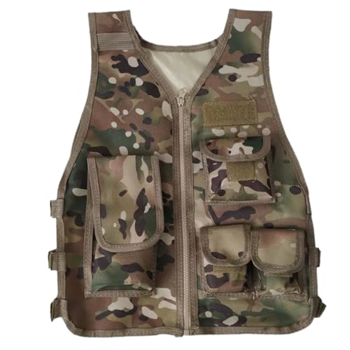 10 Best Boys Camouflage Vests That Make Outdoor Adventures Fun 10 Boys Tactical Vest Army Costume with Adjustable Panels