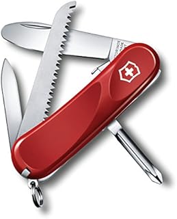 Victorinox Swiss Army Junior 9 Pocket Knife, Red, 85mm