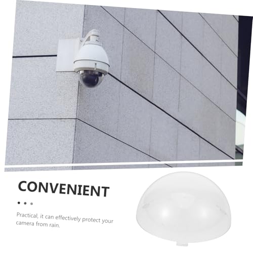 Carcasa transparente para cámaras de seguridad con protección impermeable acrílica 5