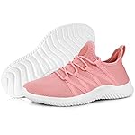 Feethit Womens Slip On Running Shoes Non Slip Walking Shoes Lightweight Gym Workout Shoes Breathable Fashion Sneakers - Image 4