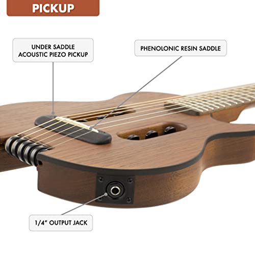 Traveler Guitar Acoustic Guitar 6 String Escape Mark Iii (Mahogany), Right, (Mk3 Mhs) #TOP6