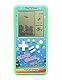 Retro-Block-Spielekonsole Brick-Spielekonsole mit Farbschale und großem Bildschirm, angetrieben von Build 23-Spielen und mit einem kleinen Körper (Grün)