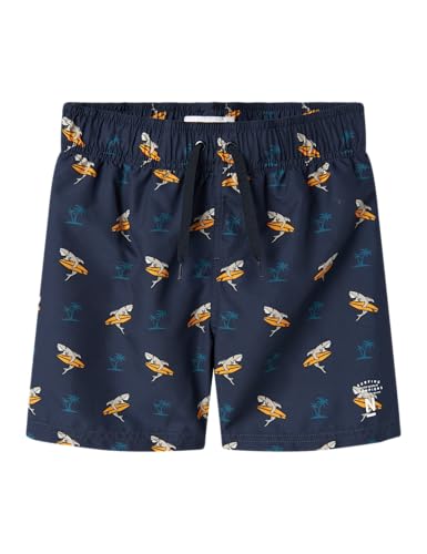 Short de bain garçon NAME IT bleu idéal pour les vacances d'été à la mer