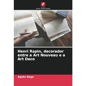 Capa do livro Henri Rapin, decorador entre a Art Nouveau e a Art Deco