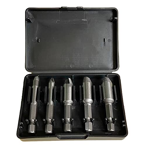 der kleine Handwerker Juego de extractores de tornillos (5 piezas, elimina tornillos dañados en 10 segundos) Cover