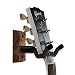 String Swing CC01K-BW Guitar Hanger and Guitar Wall Mount Bracket Holder for Acoustic and Electric Guitars Black Walnut