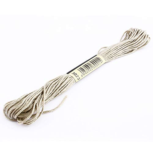 Cotton Embroidery Thread Set, 100 Skeins Dmc Cotton Embroidery Bracelet For 8 Meters 6 Branches, Multicolor - Image 3