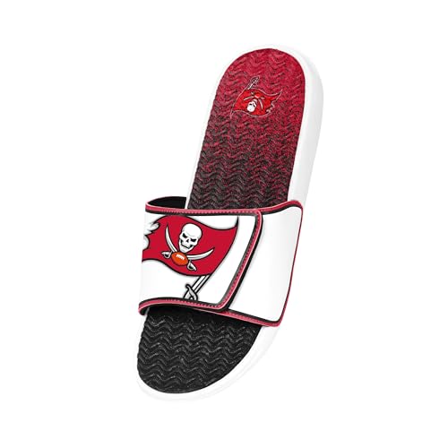Image of FOCO mens Nfl Primary Team Logo Gradient Gel Slide Sandals